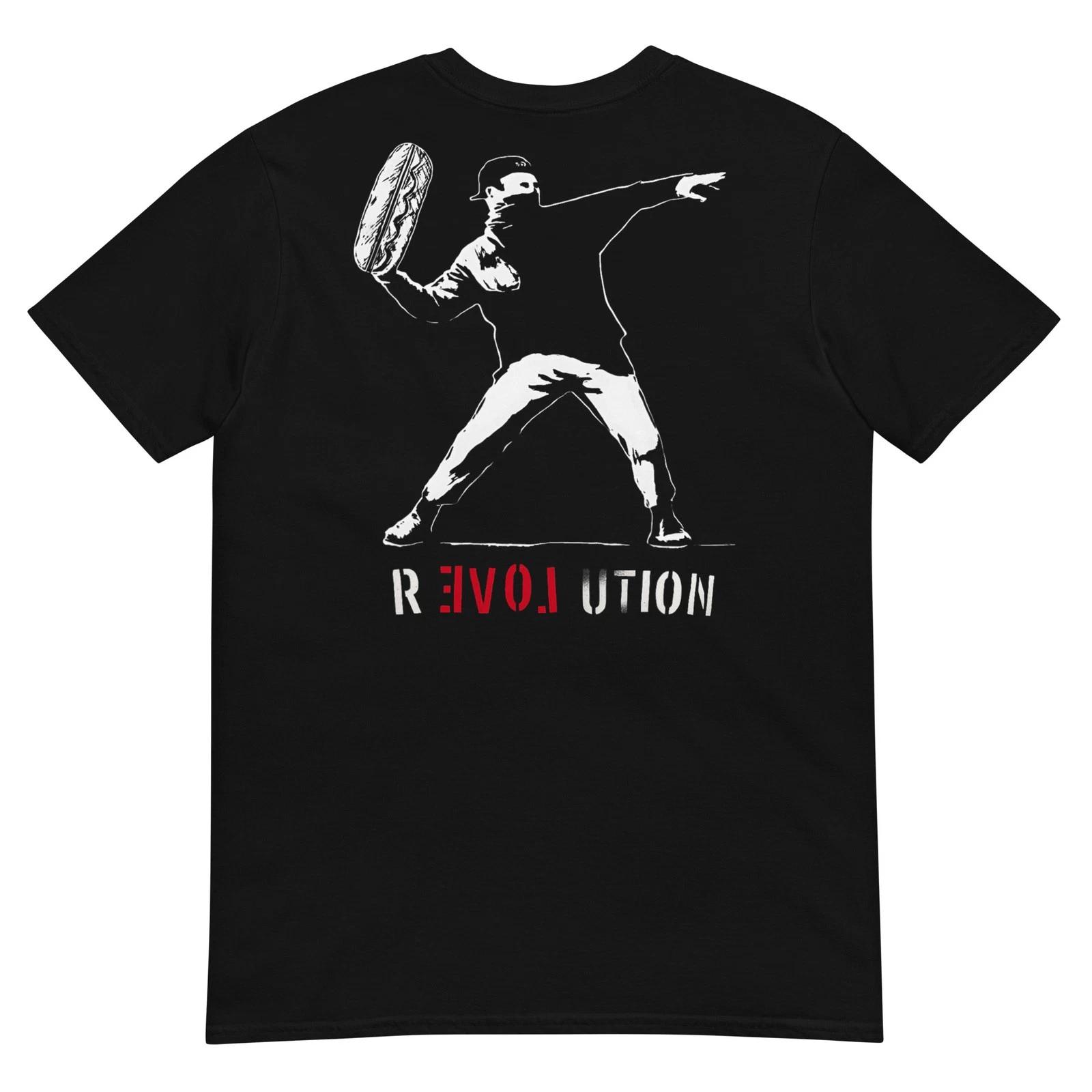 

Throwing Sandwich Revolution Funny Humor Meme T-Shirt (1) L