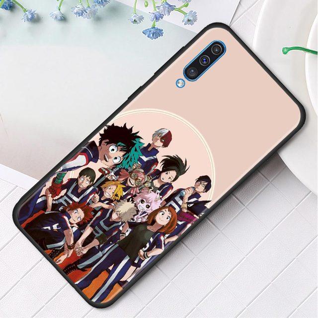 My Hero Academia Silikon Handyhülle für Samsung Galaxy A50 A70 A10 A20e A30 A40 A20s A10s A10e A80 A90 A60 A30s Cover Shell