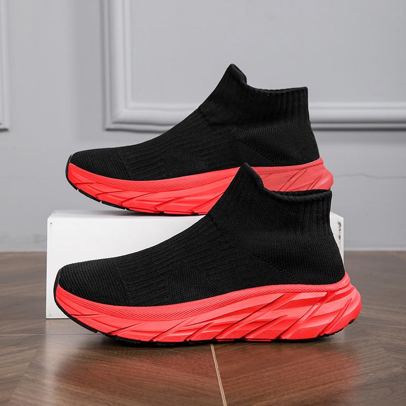 Mocassins pour femmes, chaussures de marche montantes, décontractées, à enfiler, pour hommes, légères, pour maman, grandes tailles 36-45