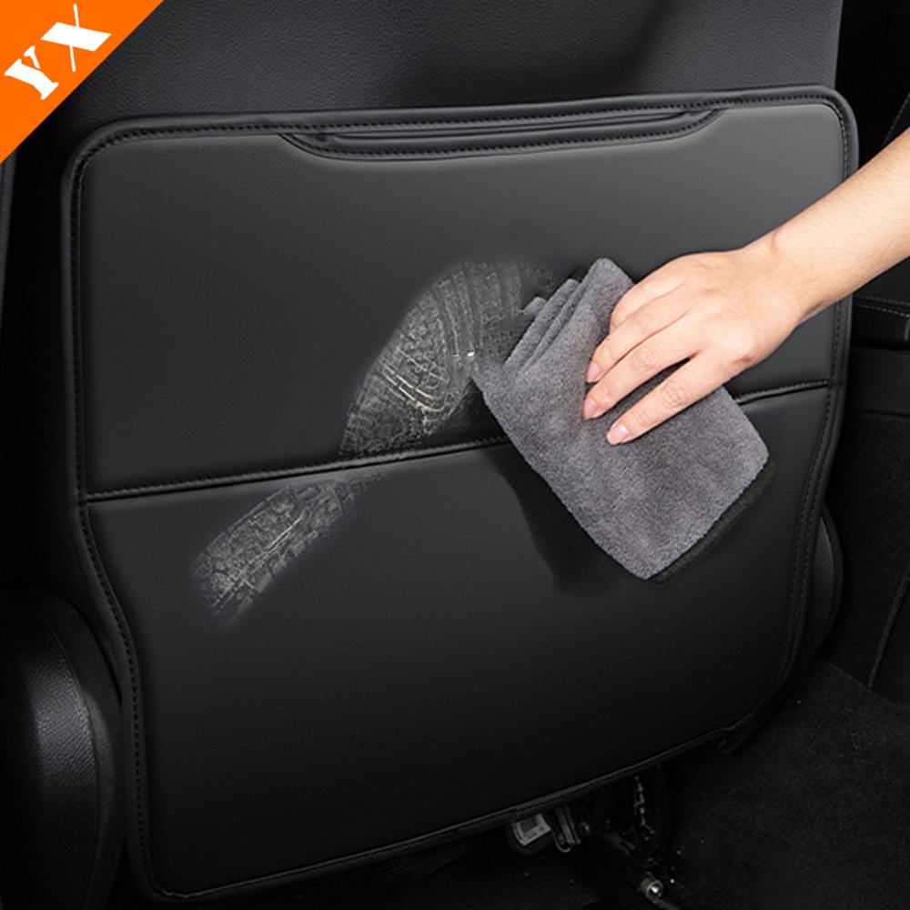 Leder Auto Sitz Hinten Anti Kick/staub/scratch Dekoration Schutz Abdeckung Für Changan UNIK UNI-K Zubehör