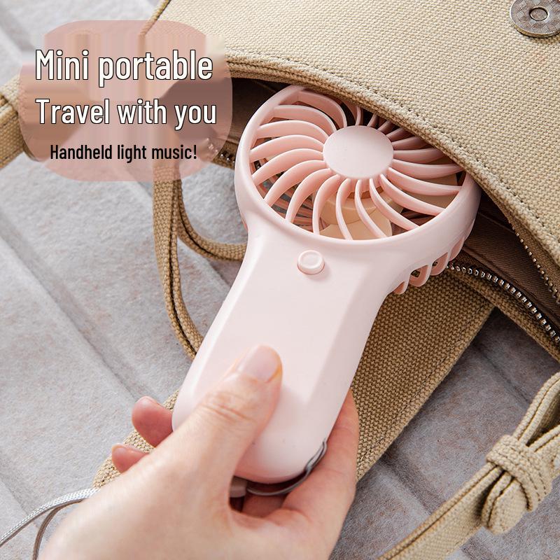 Portable Mini Handheld Fan for Dorm or Outdoors - Ideal Gift