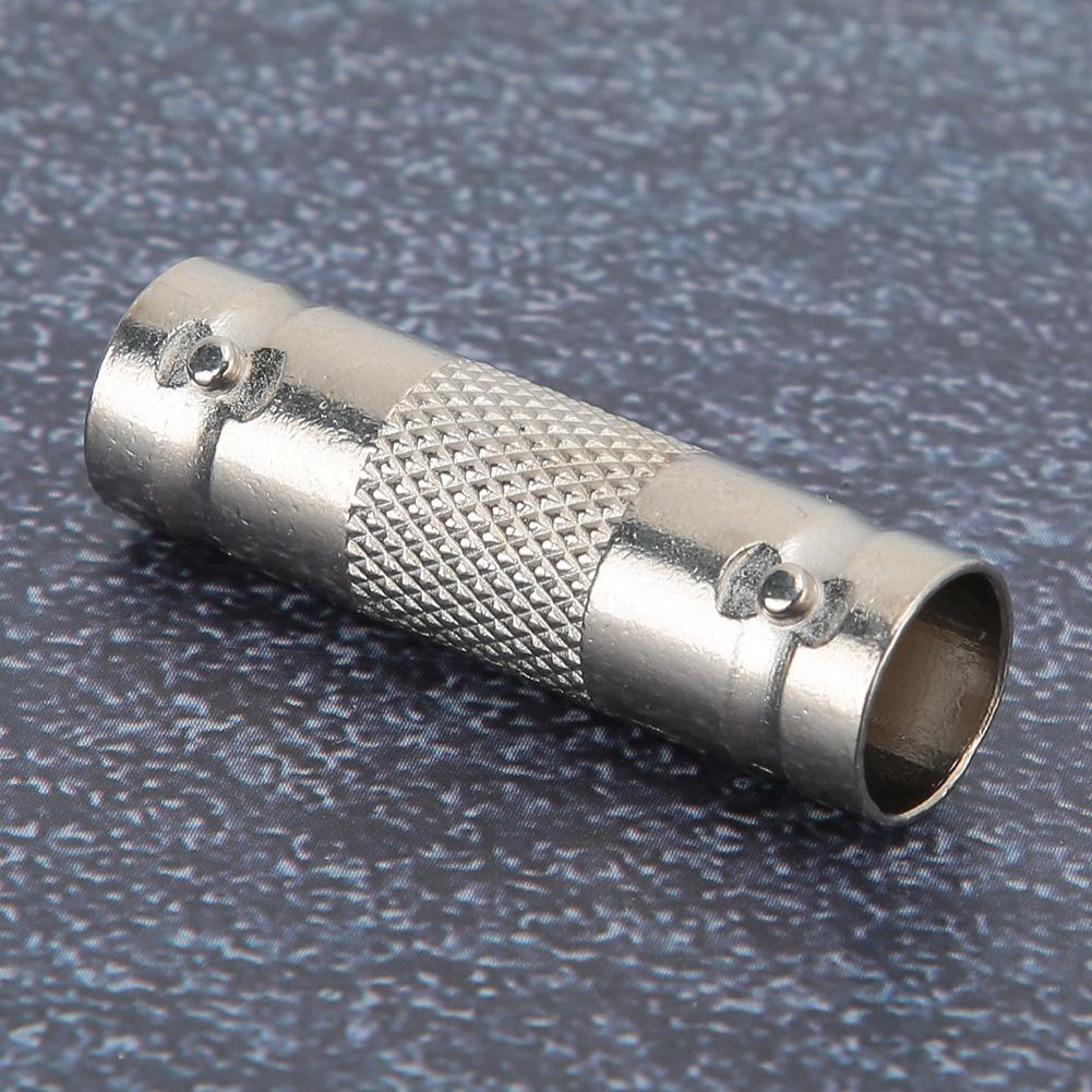 10pcs Nickel Plated Copper 50 Ohms Impedance BNC Female to BNC Female Adapter Connector