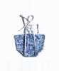 Safe Sunday Strap Shoulder Bag (Paisley Blue)