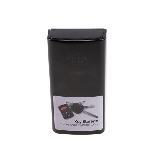 Magnetic Key Secret Box Portable Car Hidden Black Storage Case Creative Secure Key Organizer for Home Office Safe