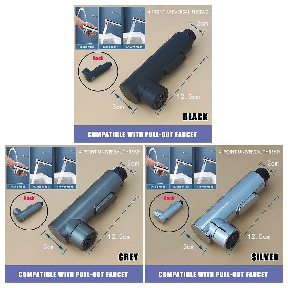 Universeller Verbinder Drehbarer Wasserhahn Küchen-Wasserspar-Hahnkopf Beschläge Duschkopf Sprühkopf