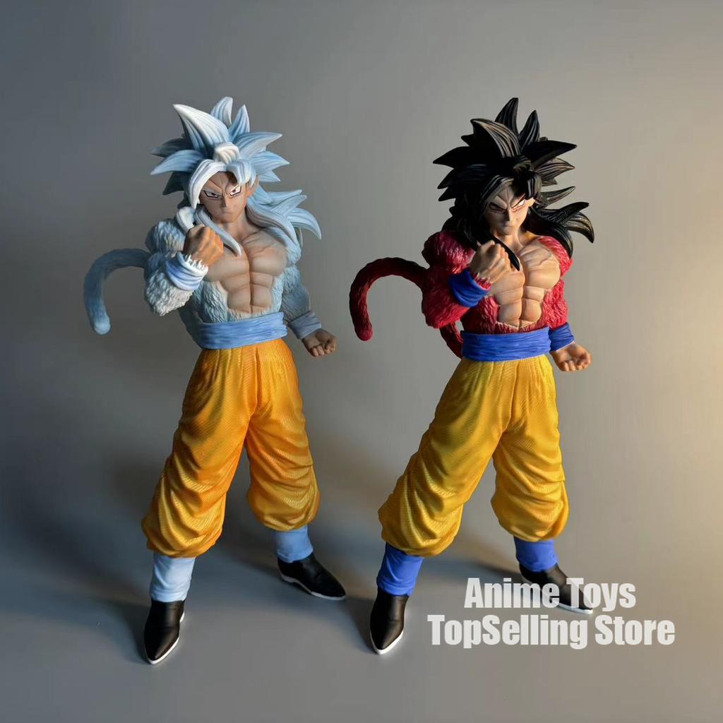 30CM Anime Dragon Ball Son Goku Ssj4 Figure Super Saiyan 4 Goku Figurine PVC Action Figures Model Toy for Gifts