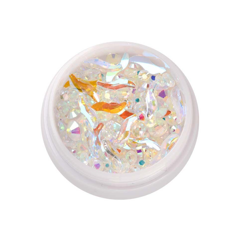 

Sticker Crystal Nail Jewelry Nail Art Decoration Aurora Nail Accessories Irregular Nail Rhinestones irregular