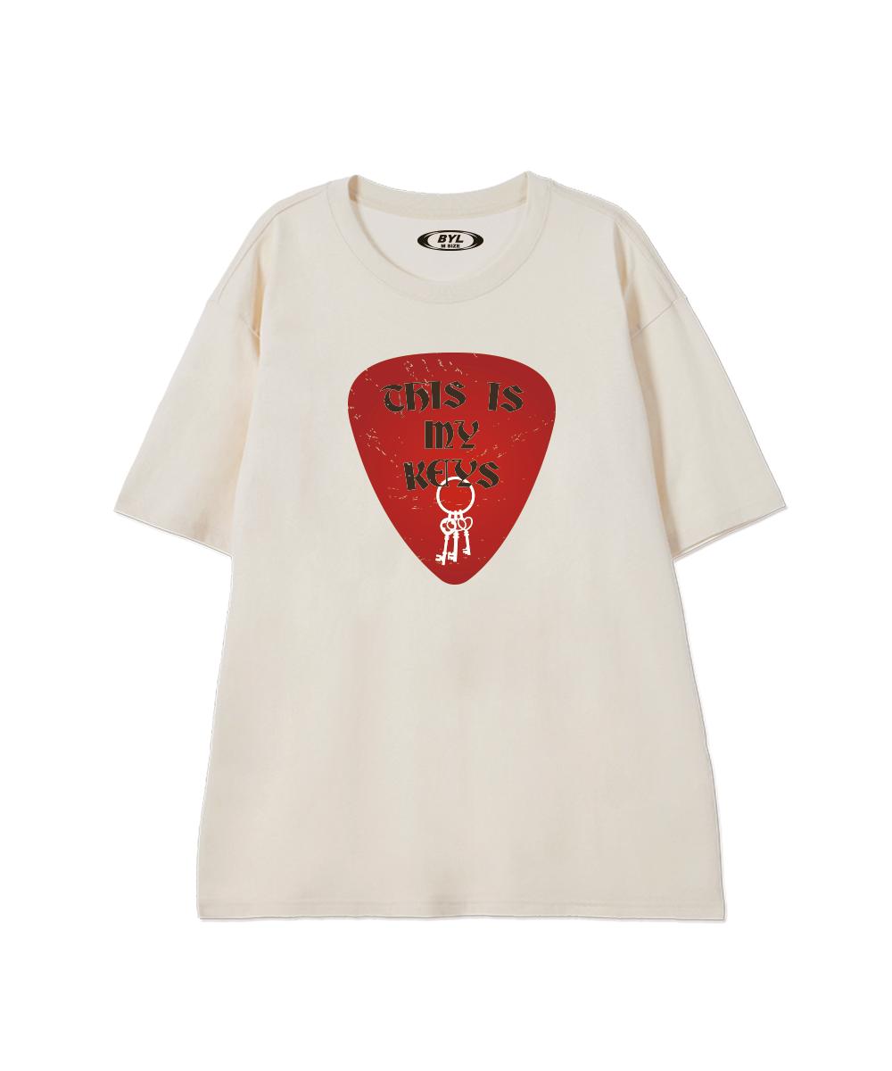 Biel Dismykey Short-Sleeve T-Shirt Cream M