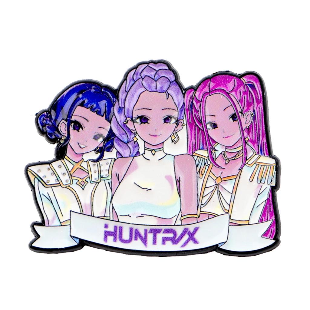Cute Anime Girl Group Enamel Pins Cool K-POP Brooch Lapel Pin Badge On Backpack Clothing Accessories Fashion Jewelry Fans Gifts