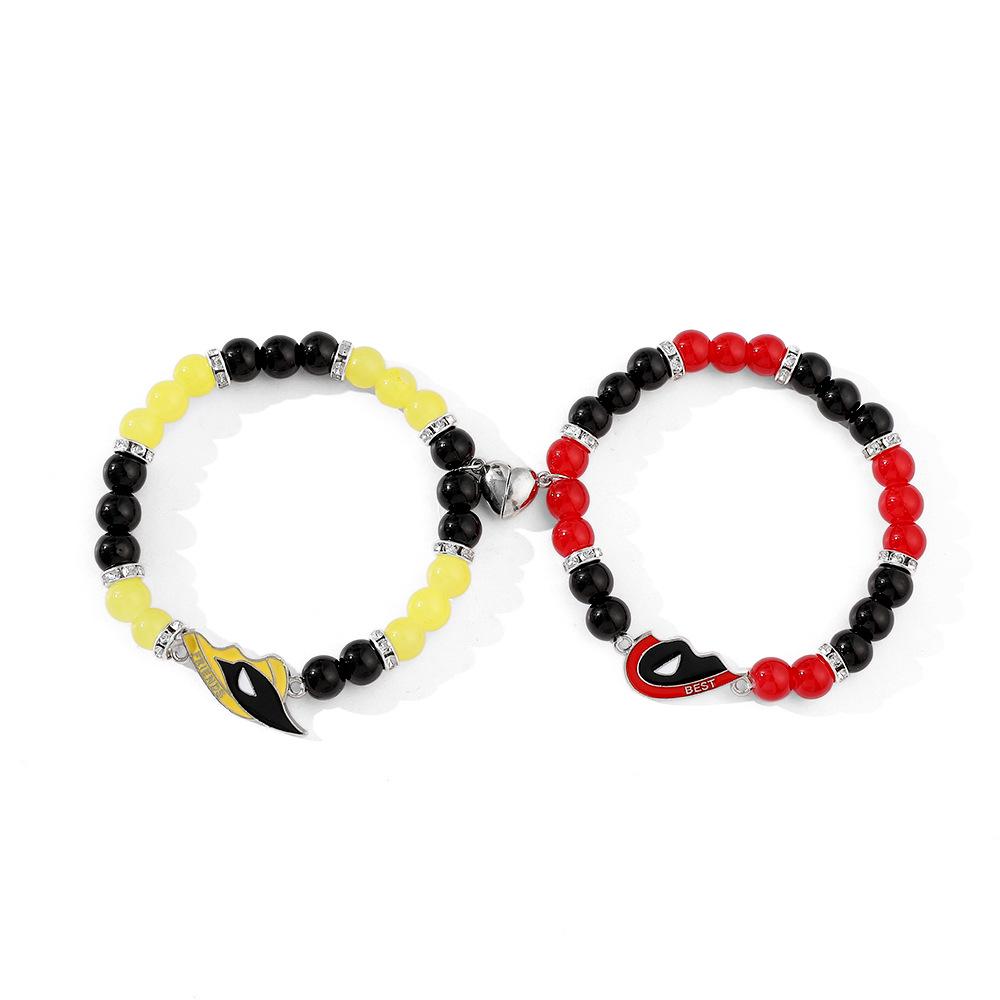 Korean Dongdaemun Y2K Beaded Bracelet - Fresh and Cute Style for Women, Ideal Best Friend Gift