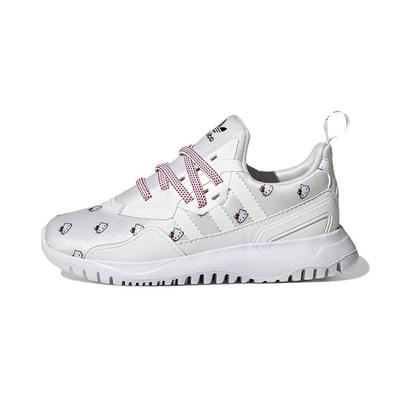 Hello Kitty X Originals Bequem Langlebig Rutschfest Niedrig geschnitten Kinder Laufschuhe Kinder Sneaker Weiß GX9261