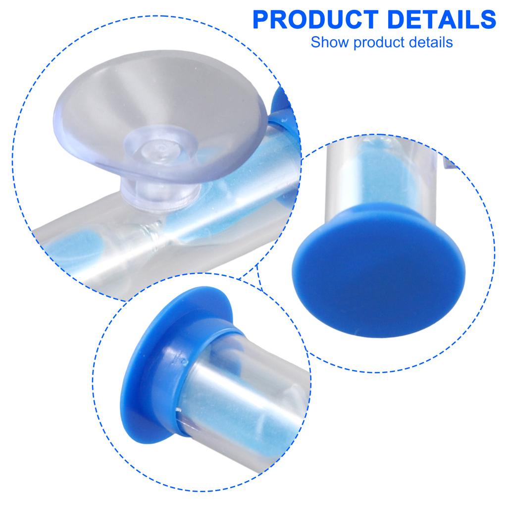 1Pc 3 Minute Hourglasses Shower Timer Suction Cup Tooth Brushing Creative Gifts Children Supplies Hourglass Sand Clock Plastic