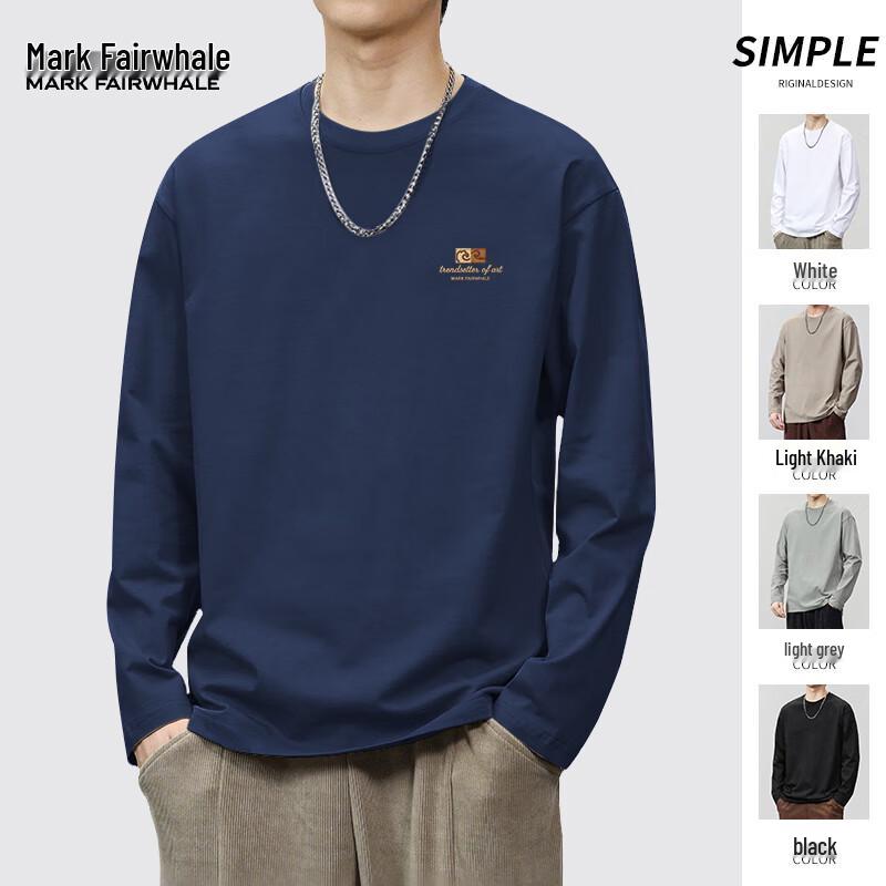 Mark Fairwhale Men's Long Sleeve Round Neck T-shirt