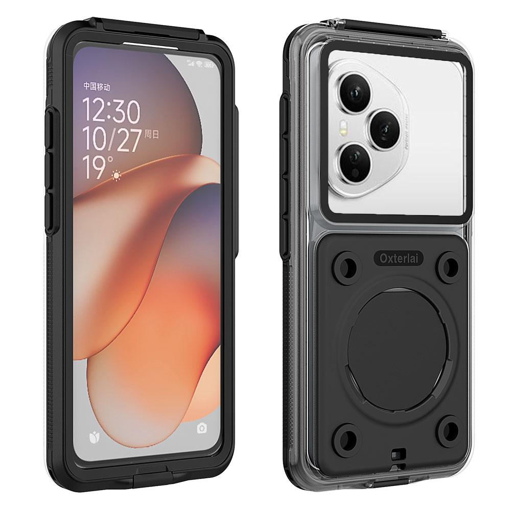 Wodoodporne etui do nurkowania i pływania, 15 metrów głębokości, dla Honor 400 300 200 Pro Ultra, Huawei Nova 14 13 Pro Ultra, z przyciskiem telefonu