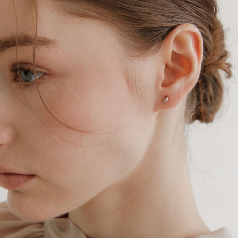 byweekend [Mamre]14k Grain earring