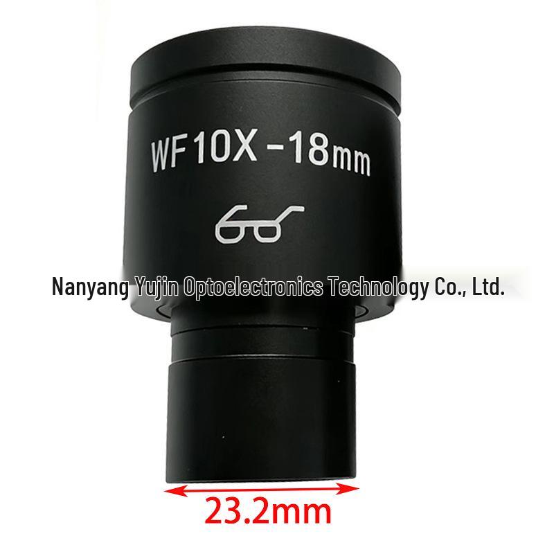 

Wide-Angle 10x Eyepiece for Biological Microscope, 23.2mm Interface, High-Eyepoint WF10X/18 WF10X/20