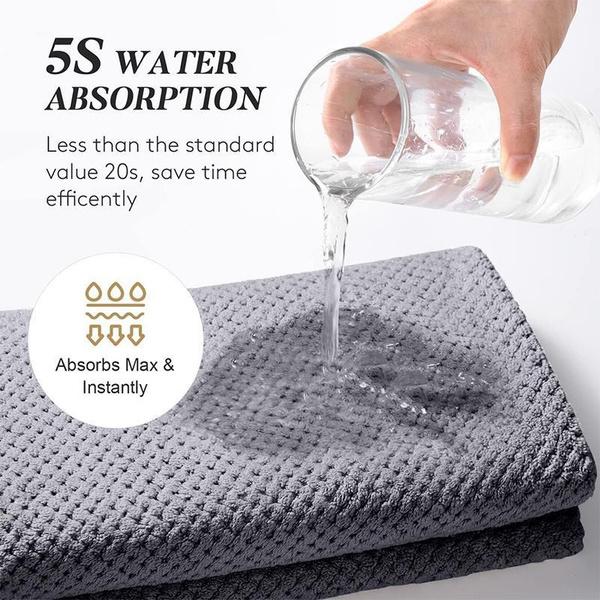 Microfiber Hair Towel Wrap For Women & Kids - Travel & Bathroom Essential - Quick Dry Hair Turban For Curly, Long & Thick Hair 39.37''x23.62''