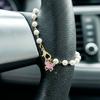 Creative Butterfly Car Direction Sign Decoration, Shiny Bow Hanging Car Rearview Mirror Decoration Pendant