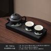 National trend portable landscape travel kung fu tea set tea tray teapot 24 teacup ceramic set camping