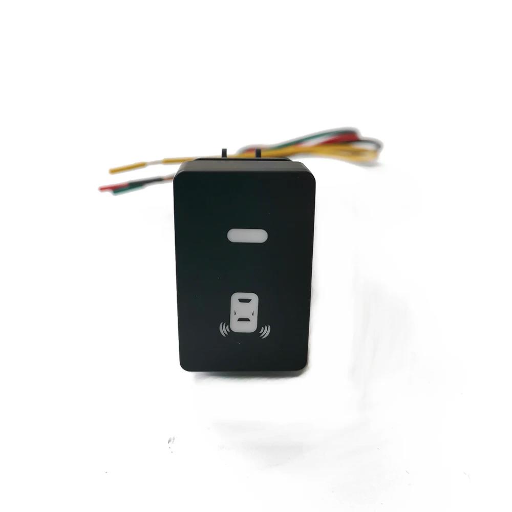 1PC Car LED DRL Front Rear Fog Lamp Radar Music Power Button Switch with Wire For Honda Civic CRV 2017 - 2021 Accessories Switches4