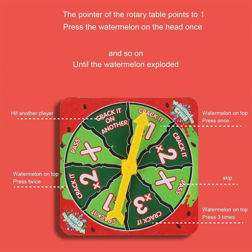 Watermelon Game, Dont Crack The Watermelon Game, Board Game Toys Surprise Joke Trick Prank Toys Trick Joke