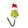 5 ცალი/1 კომპლექტი Grinch-ის მკლავი ფეხის თავის ორნამენტებით დამჭერი ნაძვის ხის დეკორი საშობაო წვეულება