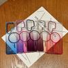High Transparency and Yellowing Are Suitable for Samsung S25 Ultra Gradient Glitter Phone Case S24FE Gold Lens Ring A56