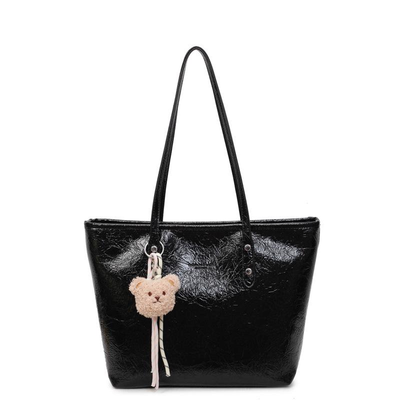Large-capacity bag women's summer versatile 2025 new simple shoulder bag premium texture tote bag