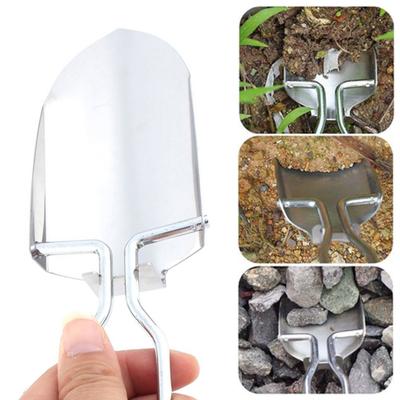 Ergonomic Multi-use Garden Shovel Reliable Foldable Stainless Steel Planting Shovel for Yard