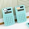 Uroczy Panda Mini Kalkulator Mały Przenośny Uczeń Biuro Mały Komputer Atrakcyjny Kalkulator