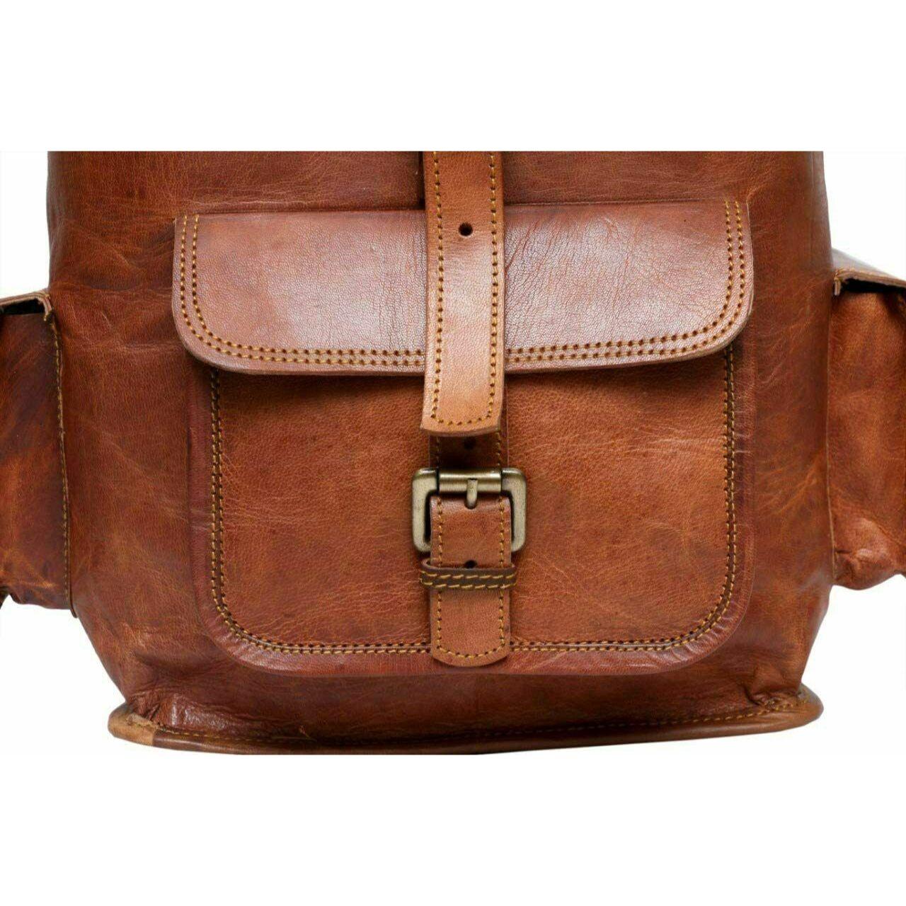 Кожаный рюкзак из козы — фото 4