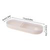 Capsule Dust-Proof Cotton Swab Storage Box Multi-Function Compartment Cotton Swab Cosmetic Cotton Toothpick Sundries Storage Box