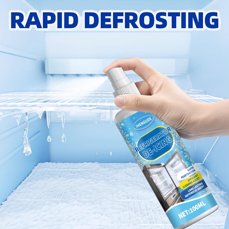 Refrigerator De-Icer and Defroster — Quick Ice Melting and Anti-Icing for Home Freezers | Suitable for Refrigerators and Rvs, Freezer Defrosti