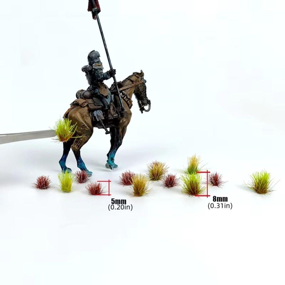 Miniature Shrubs Miniature Grass Cluster Terrain Model Kit Static Grass Tuft  Farmland House