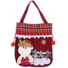 Santa Claus Christmas Gift Handbag Cloth Santa Claus Candy Bag Cute Xmas Drawstring Bag  Children's