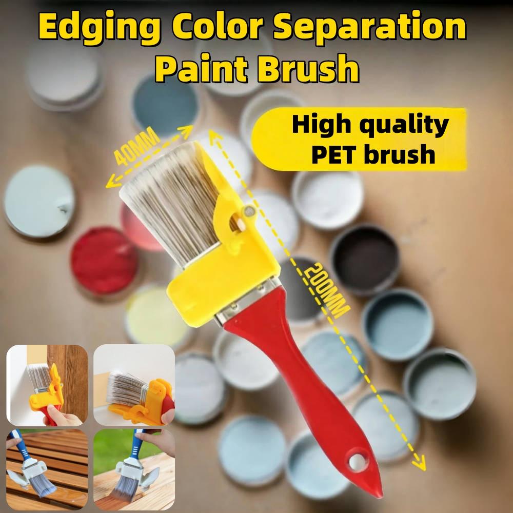 

Edging Color Separation Paint Brush Handheld Paint Edger Tool Ideal for Indoor and Outdoor Use on Walls and Ceilings blue