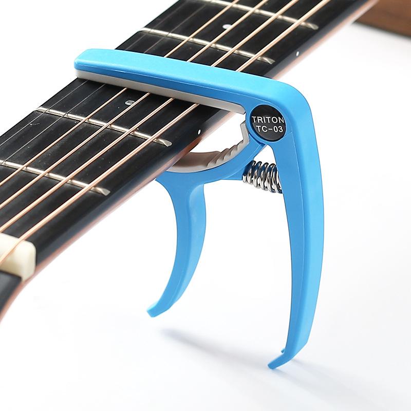 Guitar Accessories Universal Capo - Dual-Use Quick Change Clamp for Acoustic Electric Bass Ukulele