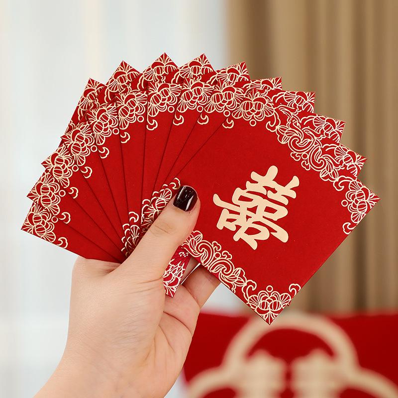 Premium Red Envelopes for Wedding Door Games