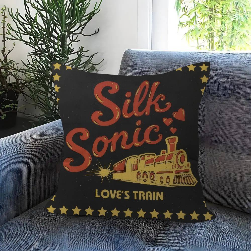 Singer Bruno Mars The Romantic Cushion Cover Decorative Pillow Sofa Home Decor Case Pillow Cases