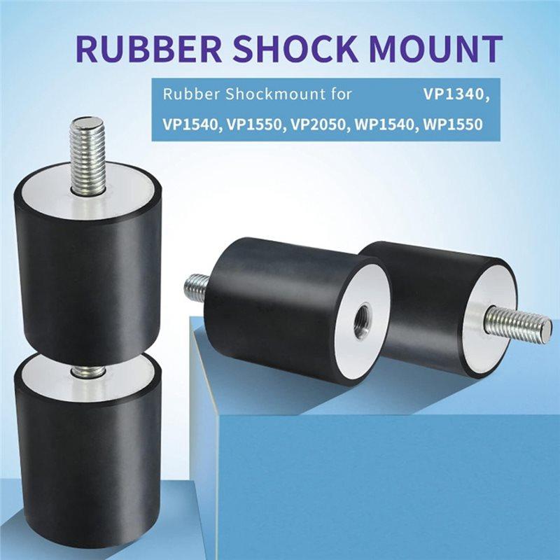 ABUL-Für Wacker Neuson Vibrationsplatte Verdichter Stampfer 4er-Pack Gummi-Schwingungsdämpfer WP1540 WP1550 VP1135 VP1340 VP1550 VP