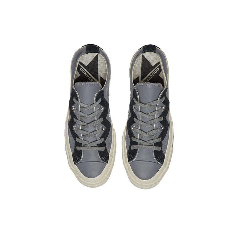 Converse Chuck 1970s Leather Low Top Grey Black Women's 566137C