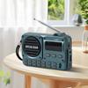 Portable Digital FM Radio with LED Display Digital Radio Recorder BT 5.4 Radio Speaker Gifts for Seniors Elderly