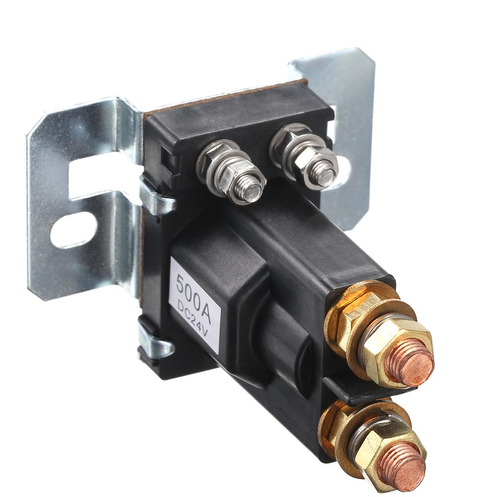 Portable 24V 500A Large Current DC Relay Dual Cells Isolator Forklift Motor