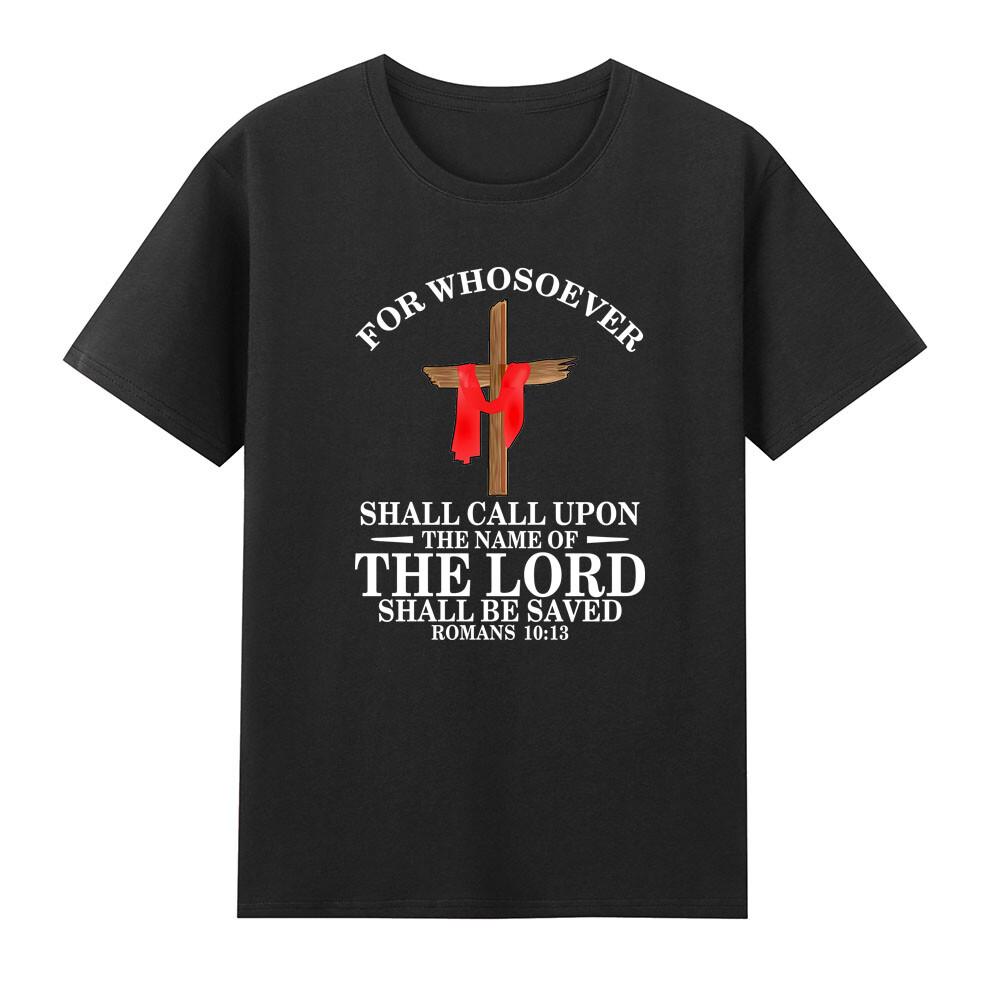 Rounisexs 1013 Christian Bible Scripture Verse Cross Faith TShirt S