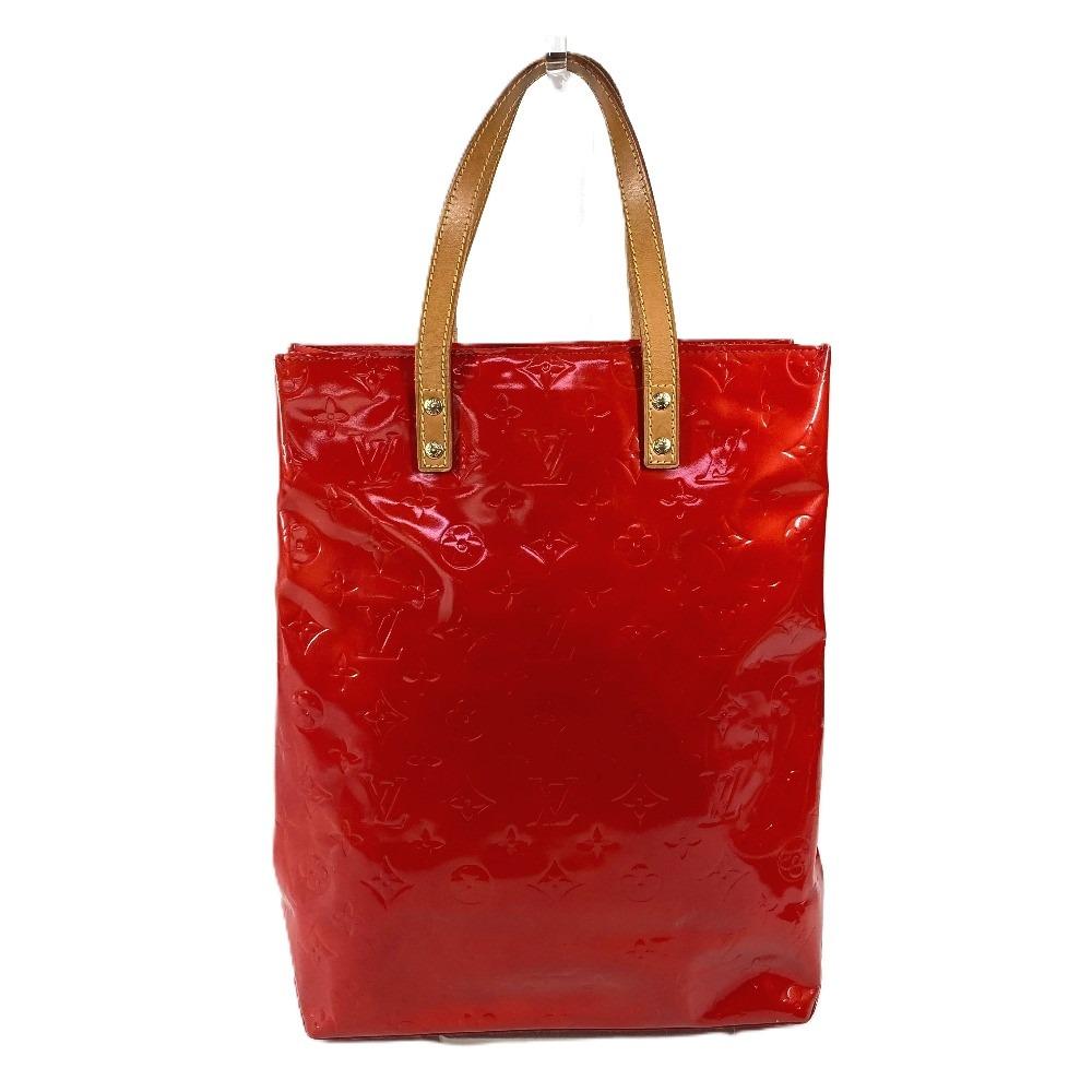Louis Vuitton M91086  MonogramVernis Lead MM Vertical Tote Bag Shoulder Bag