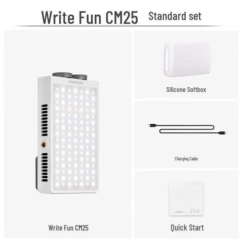 Zhiyun CM25 Portable LED Video Fill Light