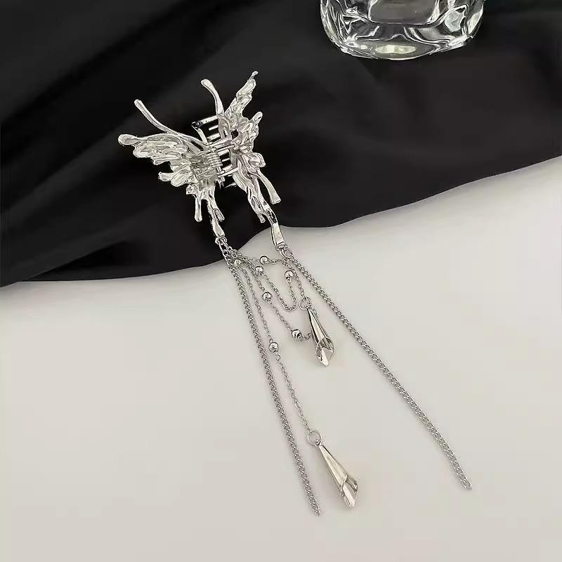 

Нова жіноча шпилька для волосся Метелик Китиця Мода Китайський Дизайнер Шпилька-Краб Вінтаж Геометрична Порожниста Трендові Ювелірні Аксесуари