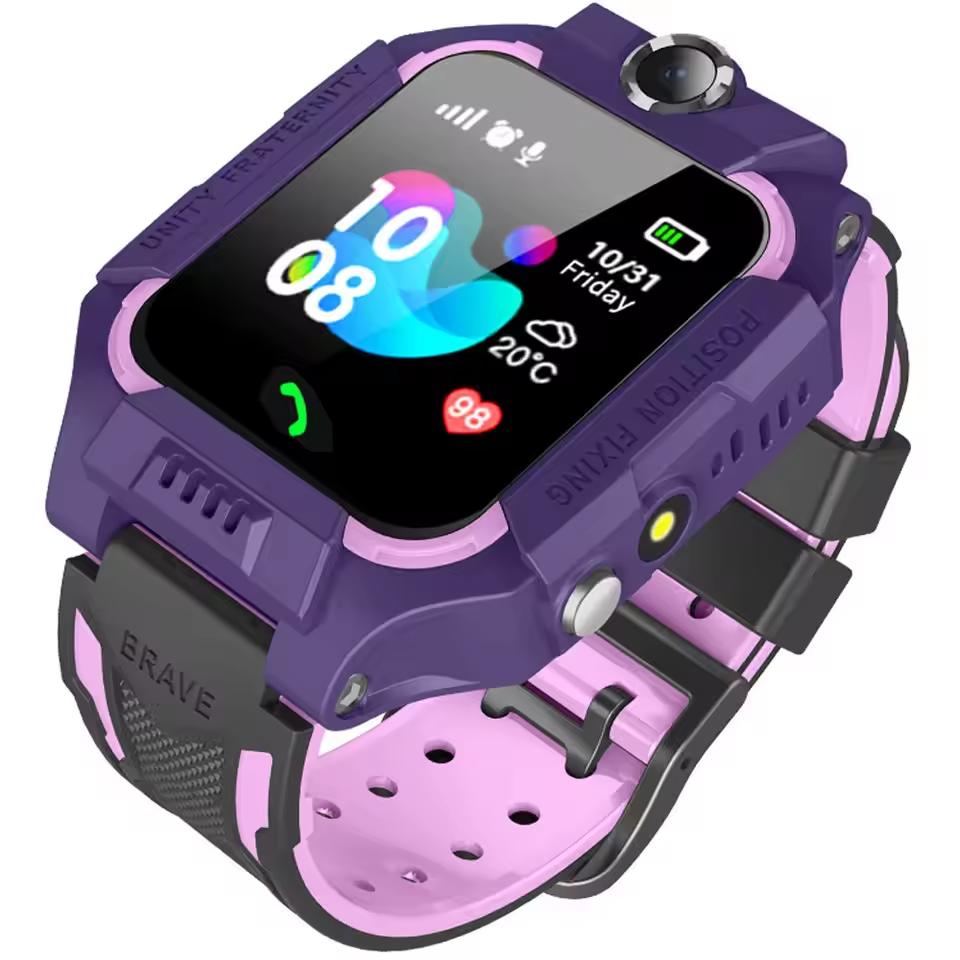 Q19 Kinder Smartwatch Rohs Ce 4g Gps Smartwatch Sim Karte SOS Videoanruf Nachricht Smartwatch für Jungen und Mädchen
