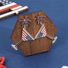Delicate Earrings Independence Day Theme Fashion Accessories Party Earrings Suitable for Casual or Formal Occasions