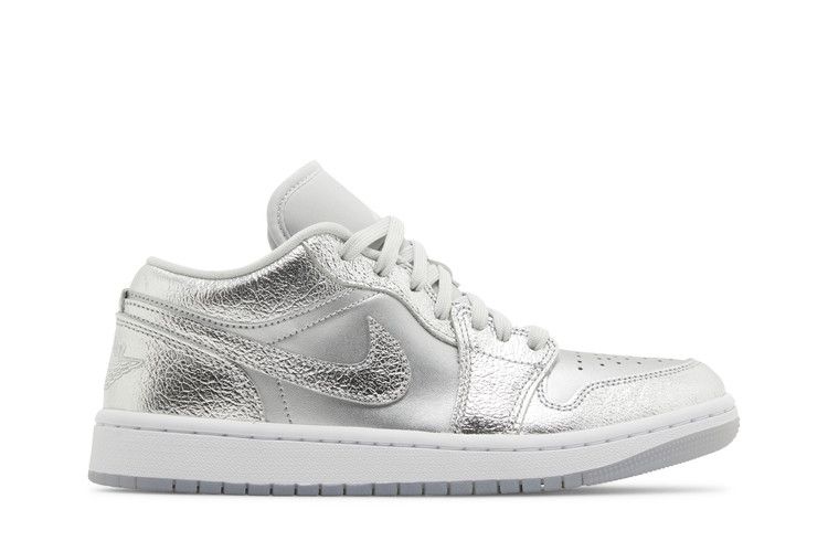Jordan 1 Low SE Metallic Silver (Women's)